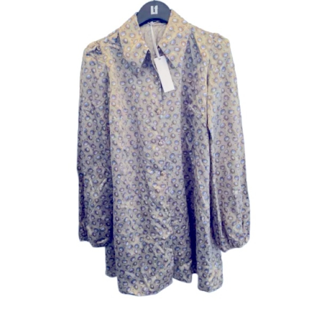 NWT Bianca Balti the Wilshire silk dress - Picture 2 of 12